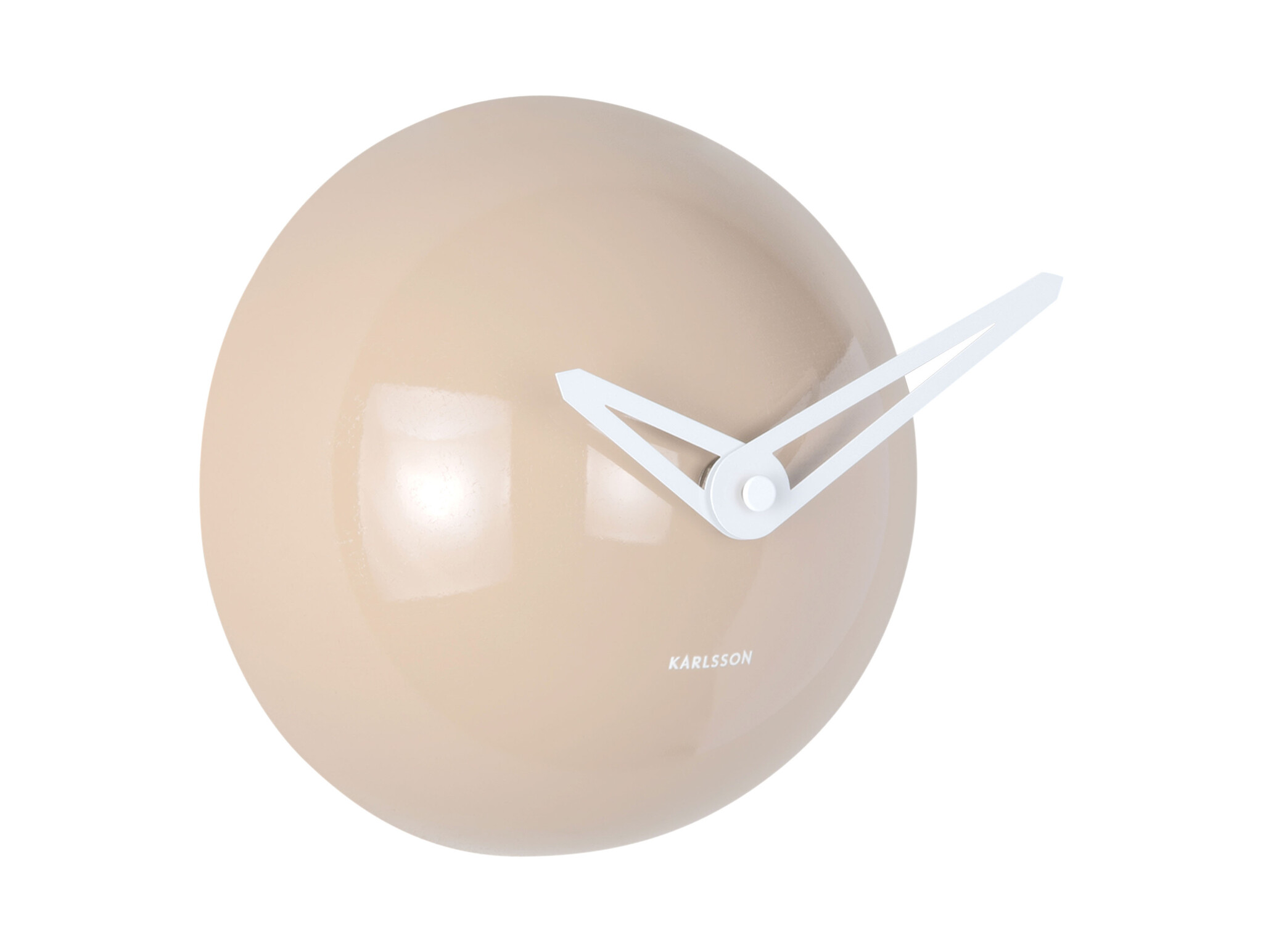 Karlsson - Wall Clock Cool Retro Cap - Grijs - Ø15cm