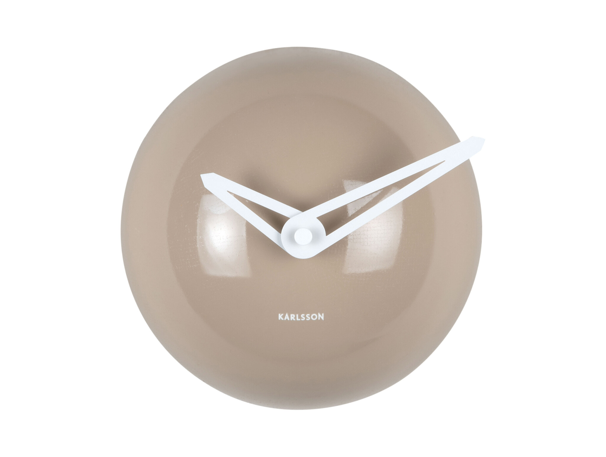 Karlsson - Wall Clock Cool Retro Cap - Grijs - Ø15cm