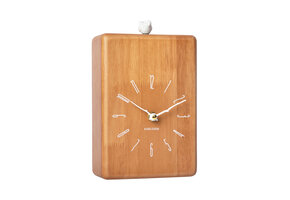 Karlsson - Wall/Table Clock Rama Cuckoo - Bruin - Øcm