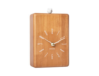 Karlsson - Wall/Table Clock Rama Cuckoo - Bruin - Øcm