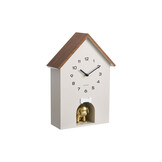 Karlsson - Wall Clock Dog House - Grijs - Øcm