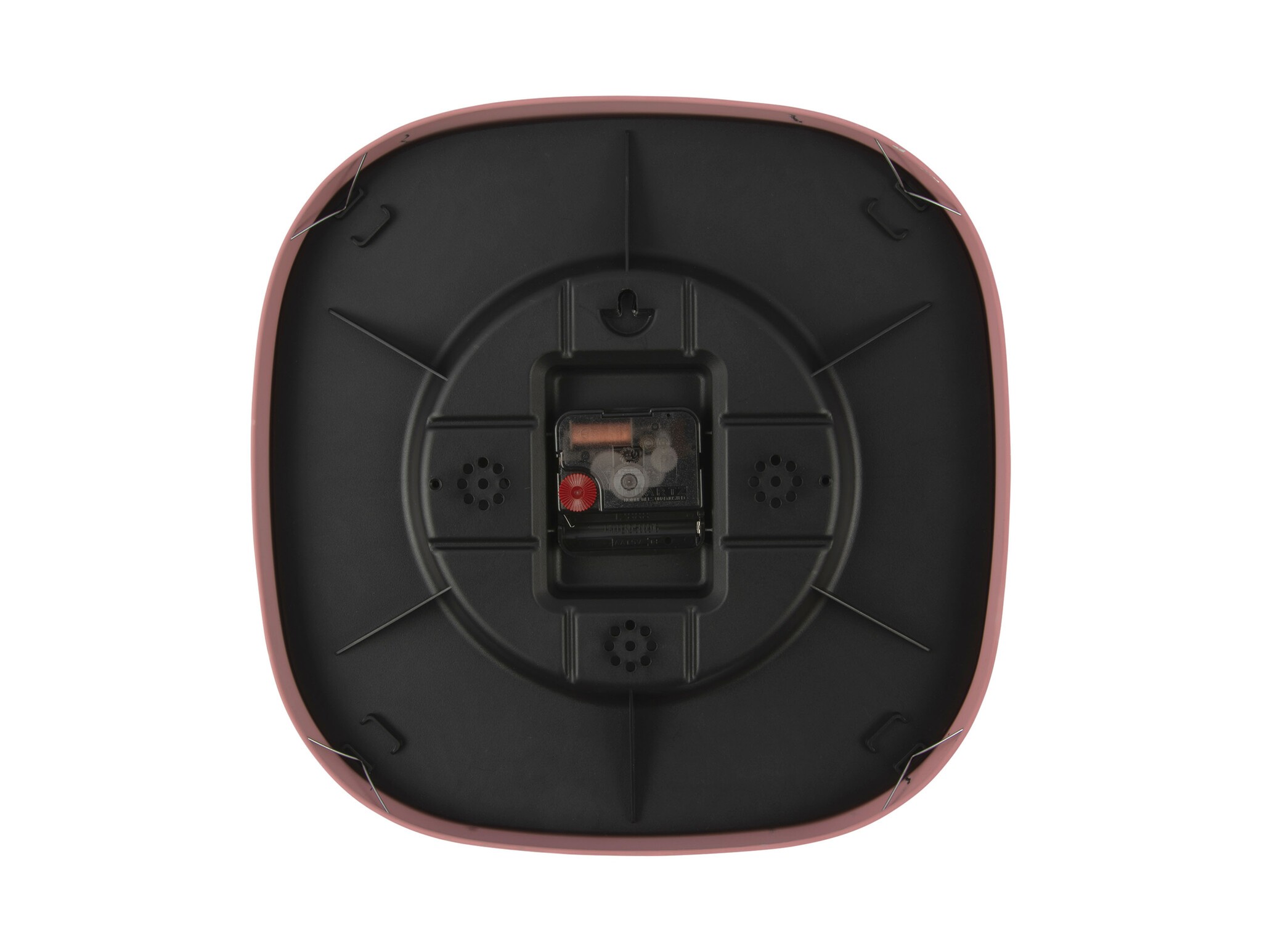 Karlsson - Wall Clock Grato Cuadrado - Roze - Øcm