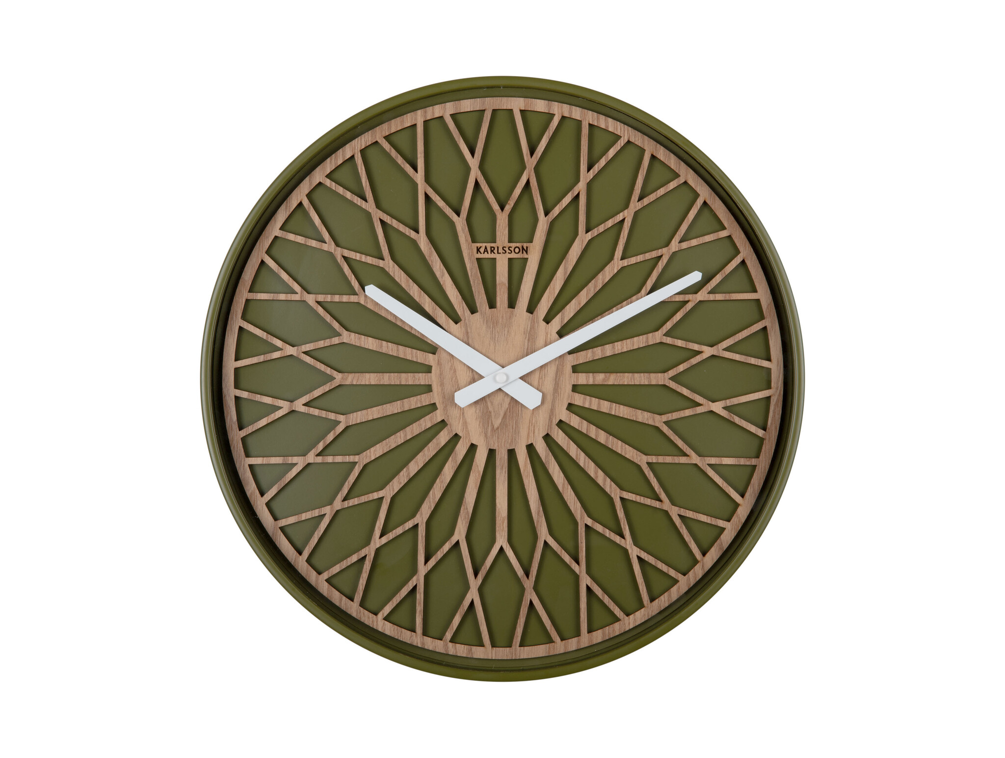 Karlsson - Wall Clock Girasol - Groen - Ø40,6cm