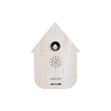 Karlsson - Geluidbox Modern Cuckoo - Wit - 12x12x11,5 cm