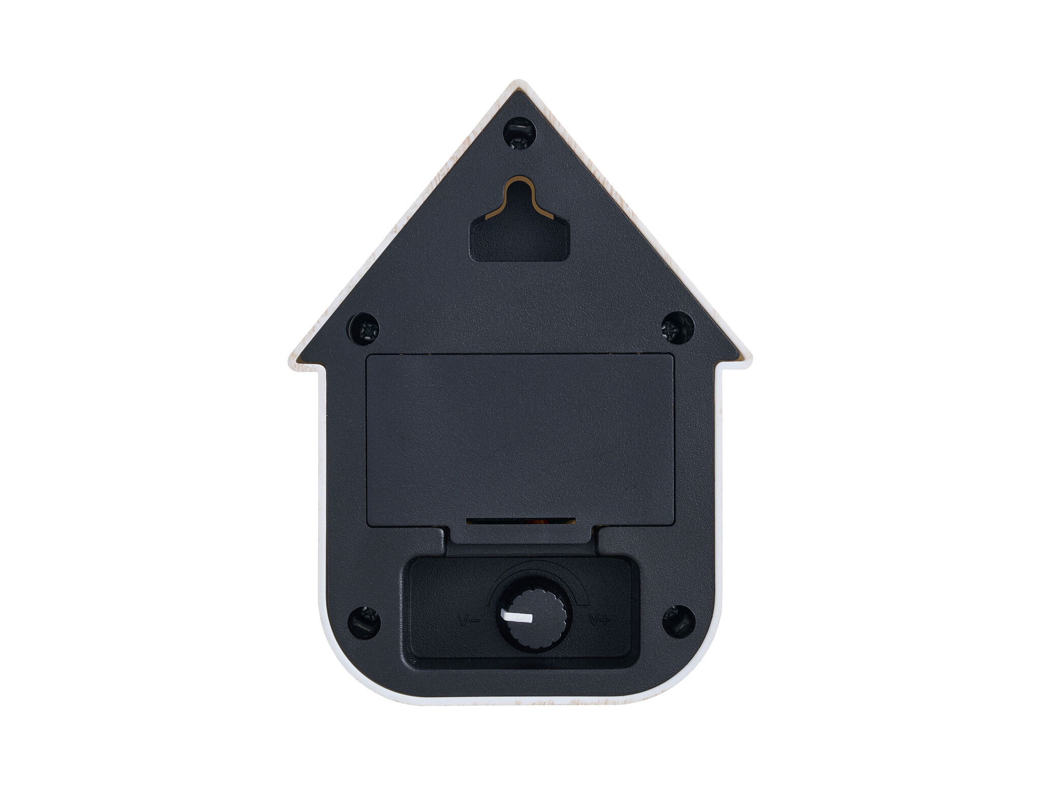 Karlsson - Geluidbox Modern Cuckoo - Wit - 12x12x11,5 cm