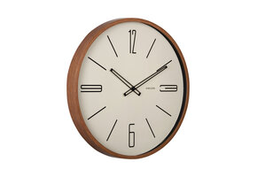 Karlsson - Wall Clock Marcado Large - Bruin - Ø50,8cm