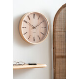 Karlsson - Wall Clock Rama - Bruin - Ø30cm