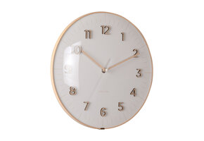 Karlsson - Wall Clock Esencia Dome - Grijs - Ø30cm