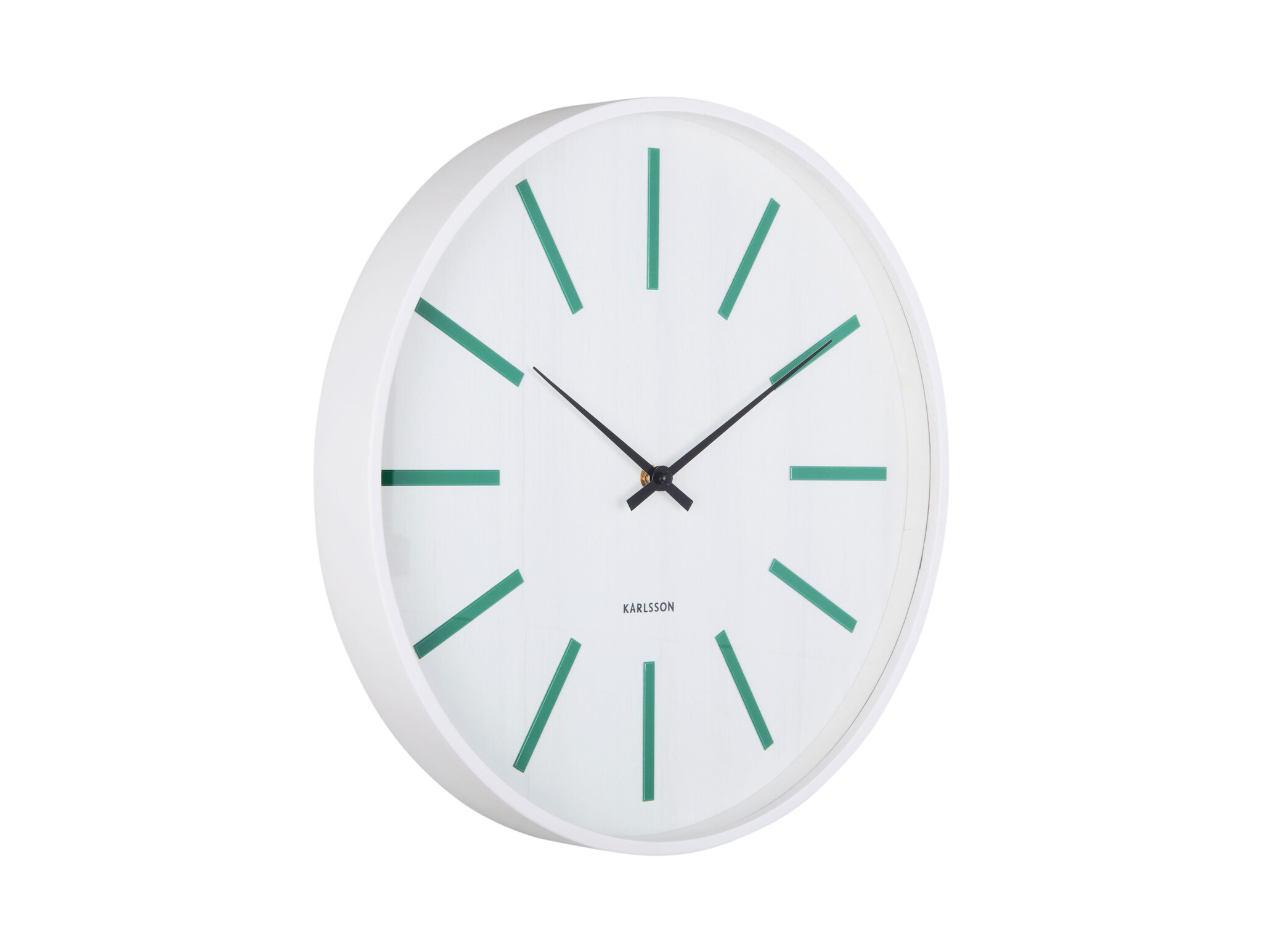 Karlsson - Wall Clock Arruga Retro - Wit - Ø40cm