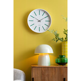 Karlsson - Wall Clock Arruga Retro - Wit - Ø40cm