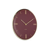 Karlsson - Wall Clock Riqueza - Rood - Ø35cm