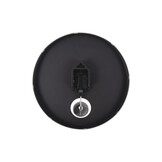 Karlsson - Wall Clock Grato Pendulum - Zwart - Ø40,6cm