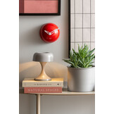 Karlsson - Wall Clock Cool Retro Cap - Rood - Ø15cm