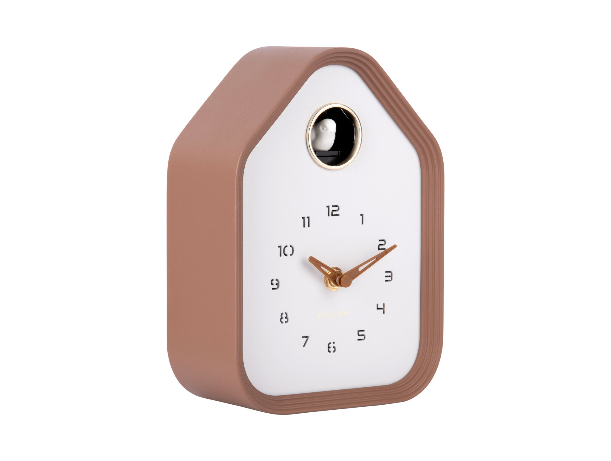 Karlsson - Wall/Table Clock Reina Cuckoo - Bruin - Øcm