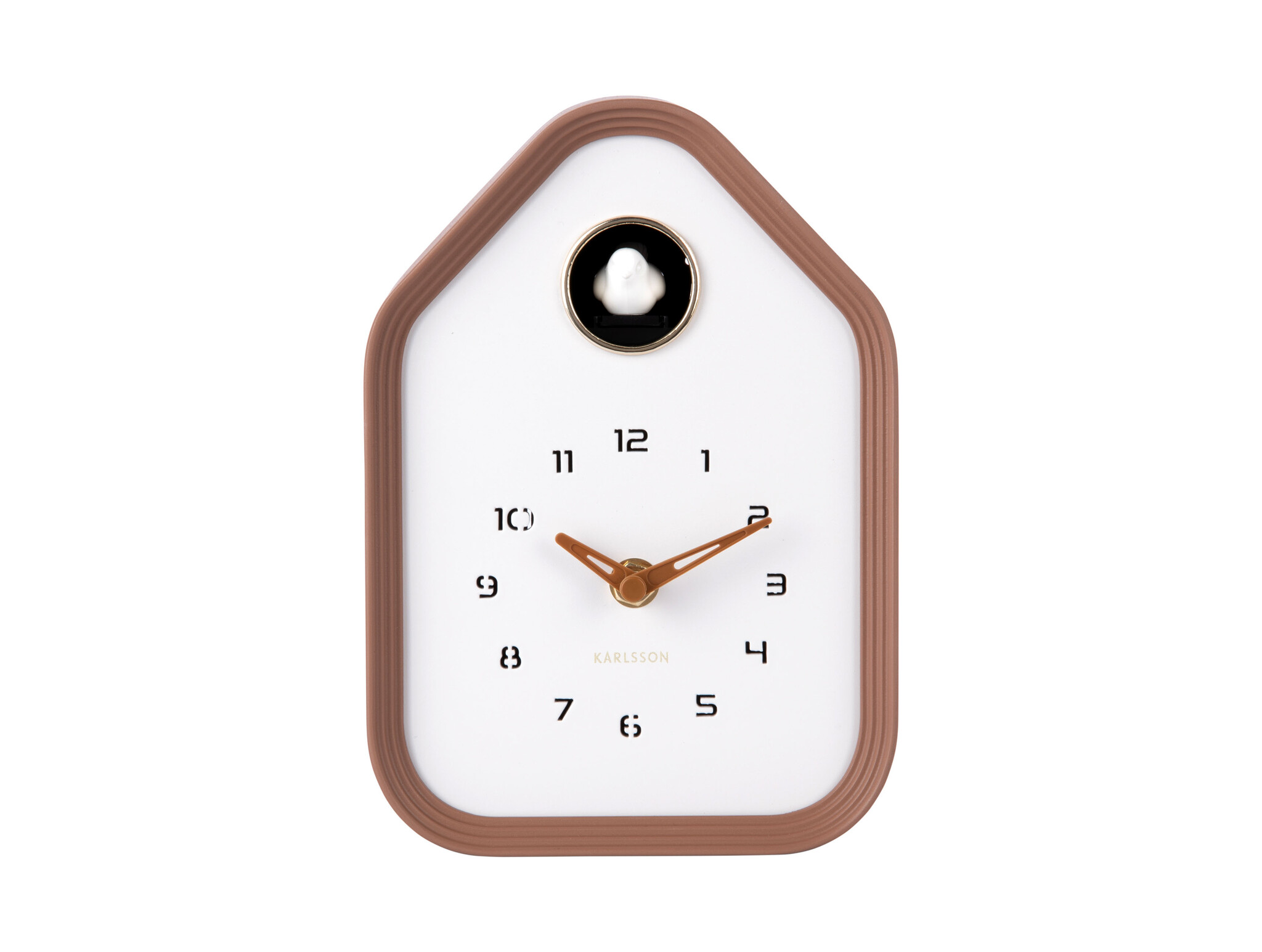Karlsson - Wall/Table Clock Reina Cuckoo - Bruin - Øcm