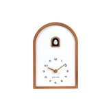 Karlsson - Wall/Table Clock Curva Cuckoo - Bruin - Øcm