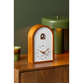 Karlsson - Wall/Table Clock Curva Cuckoo - Bruin - Øcm