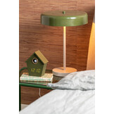 Karlsson - Wekker Riqueza Cuckoo LED - Groen - 6,8x13x15,3 cm