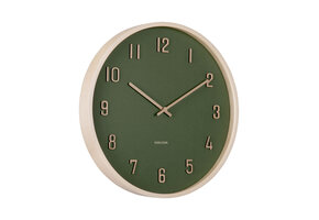 Karlsson - Wall Clock Nervadura - Groen - Ø40,8cm