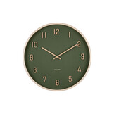 Karlsson - Wall Clock Nervadura - Groen - Ø40,8cm