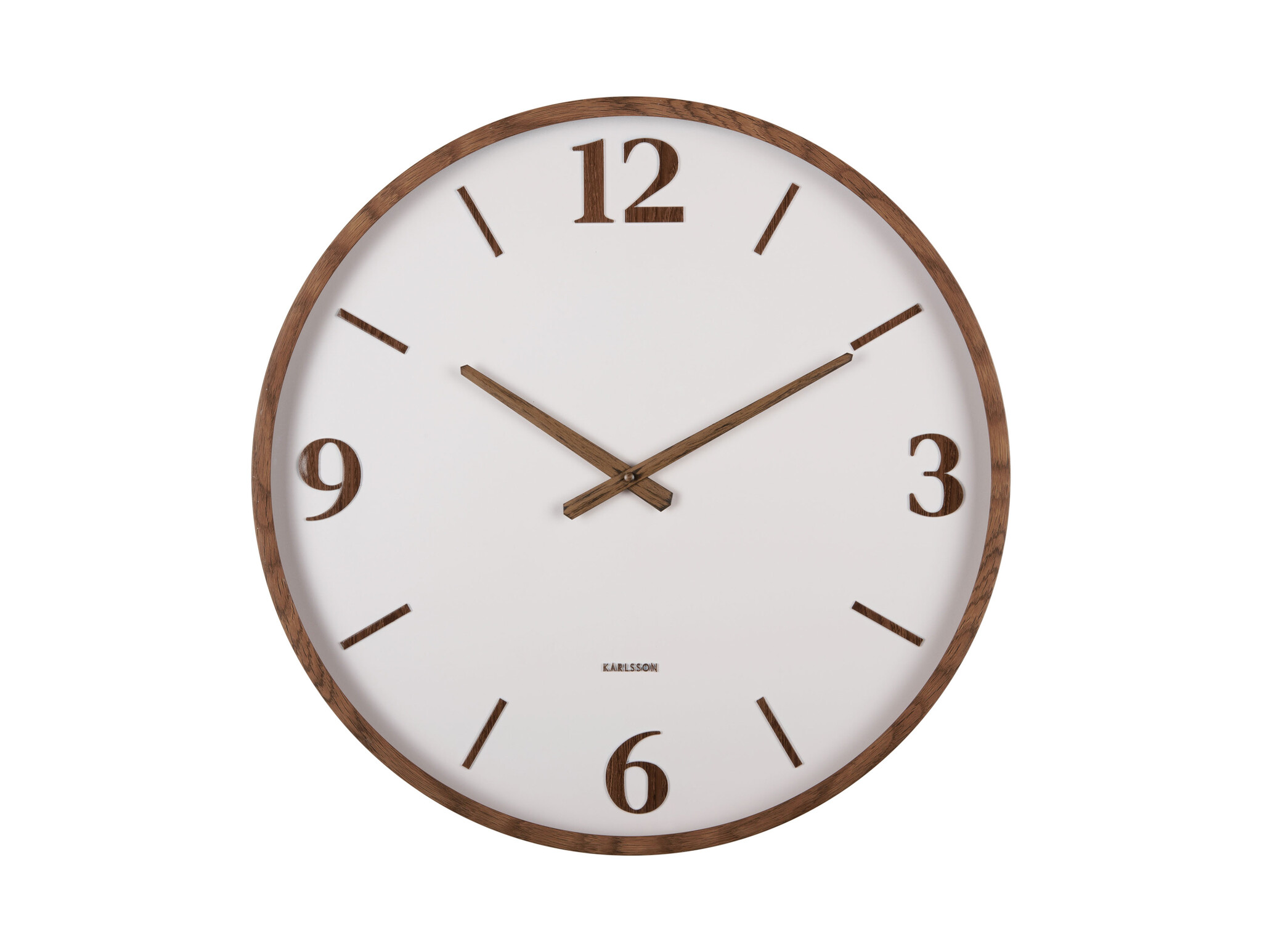 Karlsson - Wall Clock Detalle Large - Grijs - Ø50,8cm