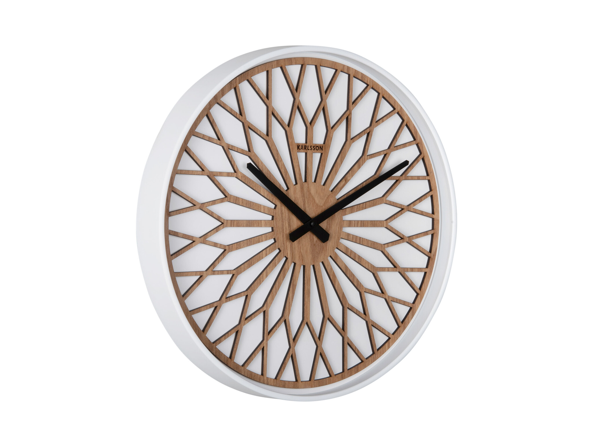 Karlsson - Wall Clock Girasol - Wit - Ø40,6cm