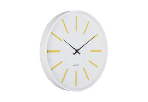 Karlsson - Wall Clock Arruga Retro - Wit - Ø40cm