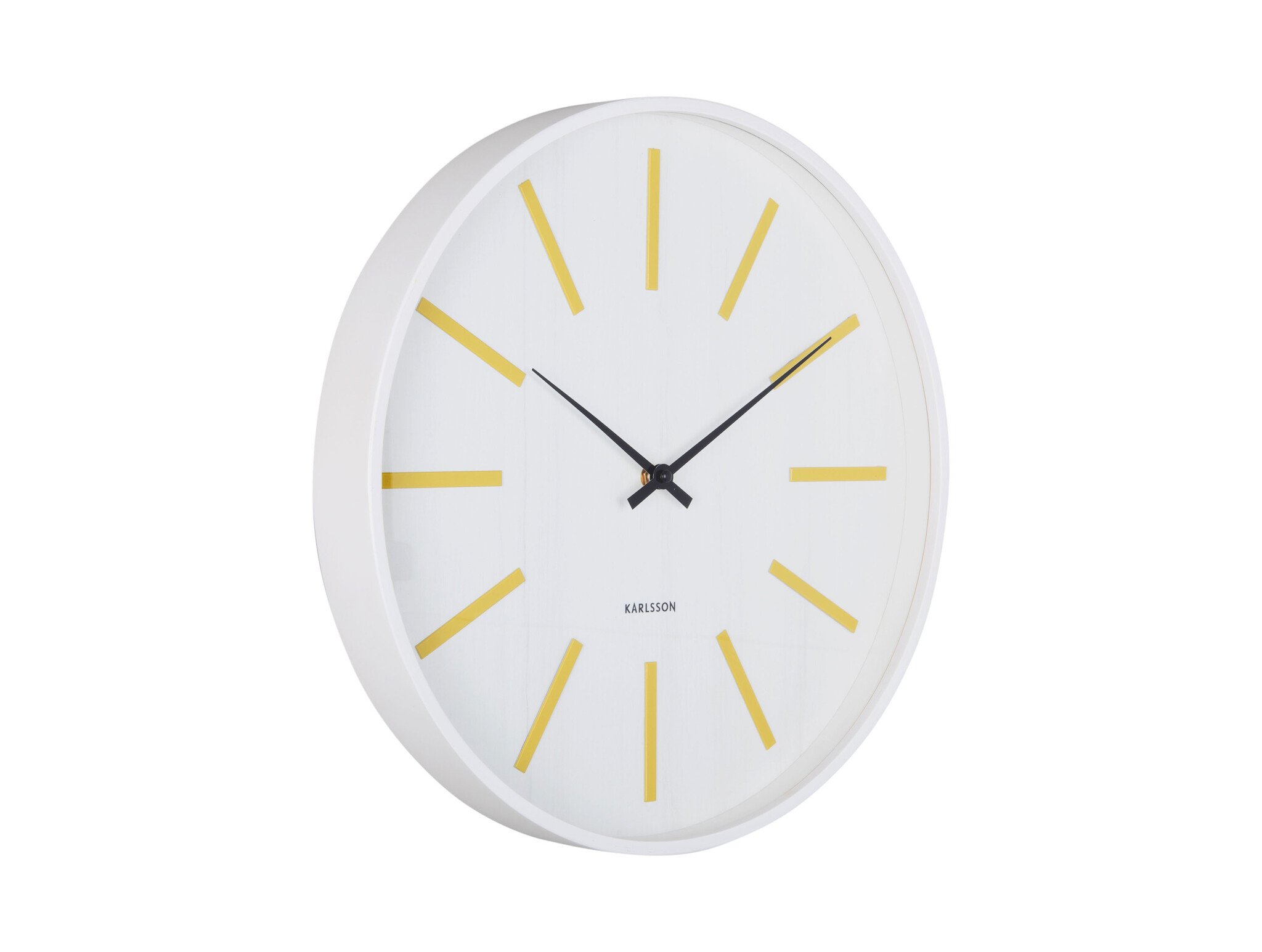 Karlsson - Wall Clock Arruga Retro - Wit - Ø40cm