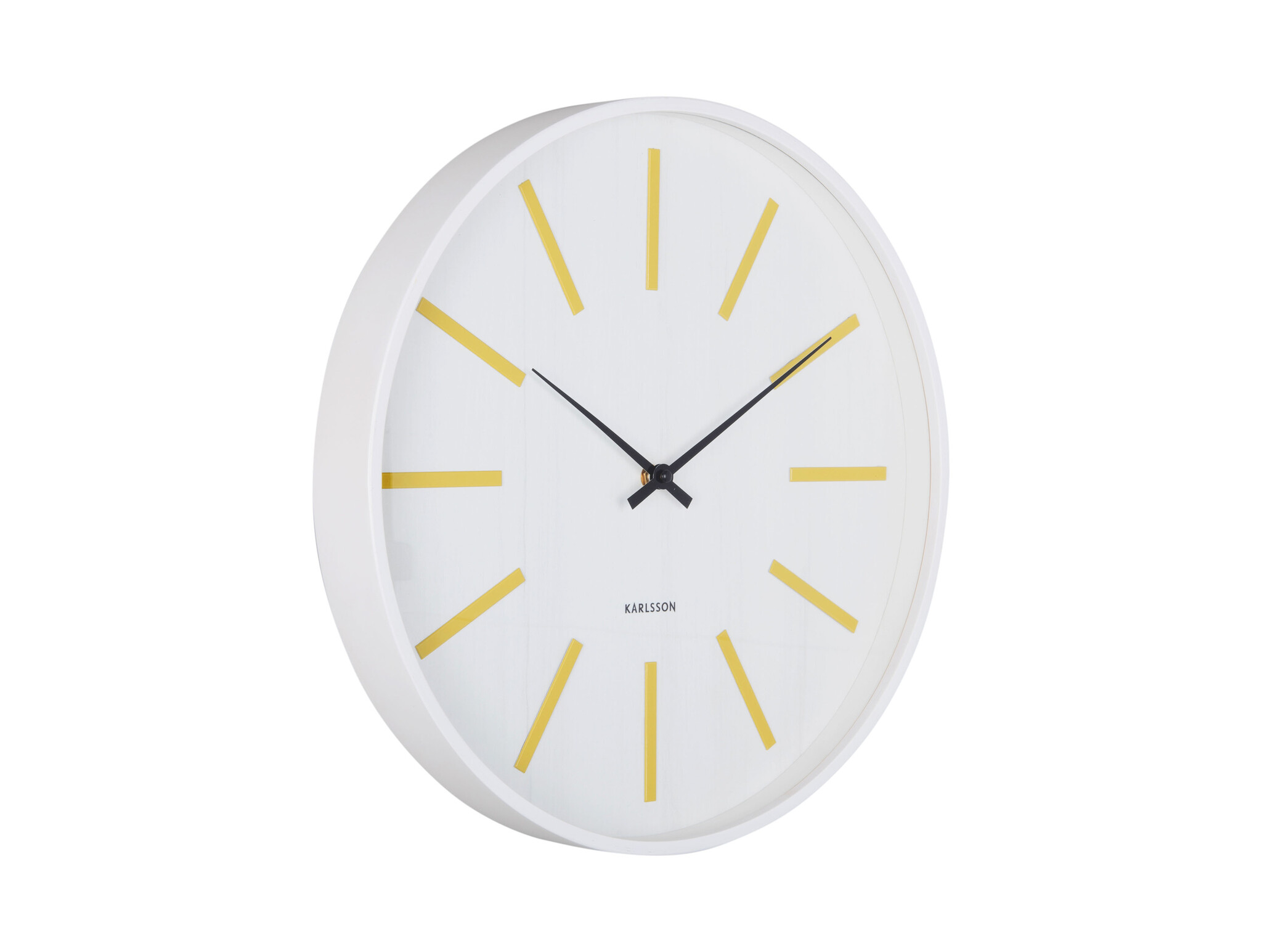 Karlsson - Wall Clock Arruga Retro - Wit - Ø40cm