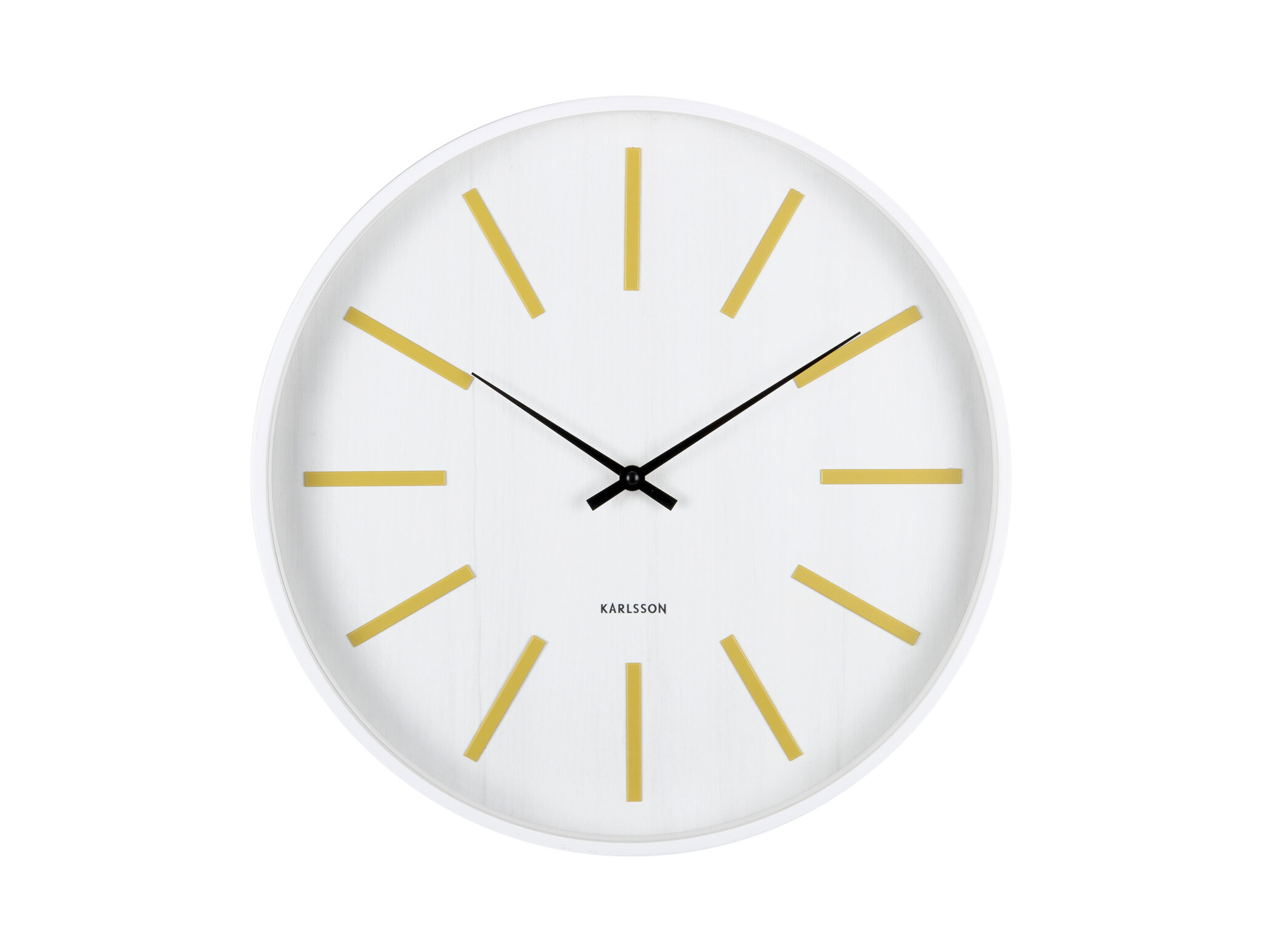 Karlsson - Wall Clock Arruga Retro - Wit - Ø40cm