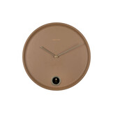 Karlsson - Wall Clock Esencia Cuckoo - Bruin - Ø30cm