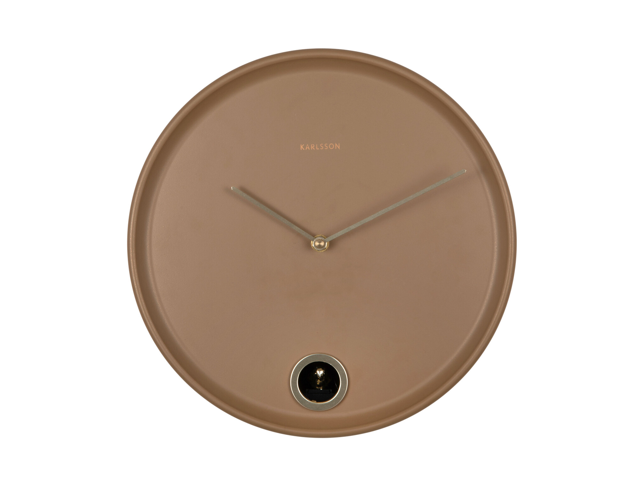 Karlsson - Wall Clock Esencia Cuckoo - Bruin - Ø30cm