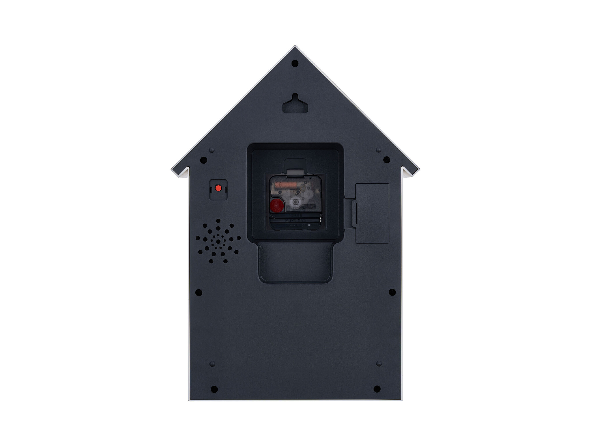 Karlsson - Wall Clock Dog House - Groen - Øcm