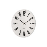 Karlsson - Wall Clock Esencia Elevated - Grijs - Ø40cm