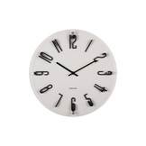 Karlsson - Wall Clock Esencia Elevated - Grijs - Ø40cm