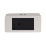 Karlsson - Wekker Retro w. Light LED - Wit - 10x16,5x7,5 cm