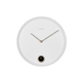 Karlsson - Wall Clock Esencia Cuckoo - Wit - Ø30cm