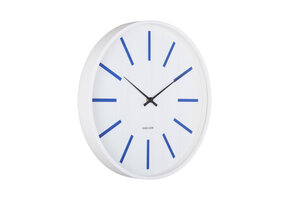 Karlsson - Wall Clock Arruga Retro - Wit - Ø40cm