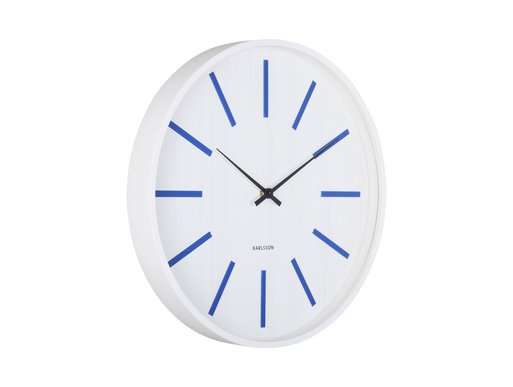 Karlsson - Wall Clock Arruga Retro - Wit - Ø40cm