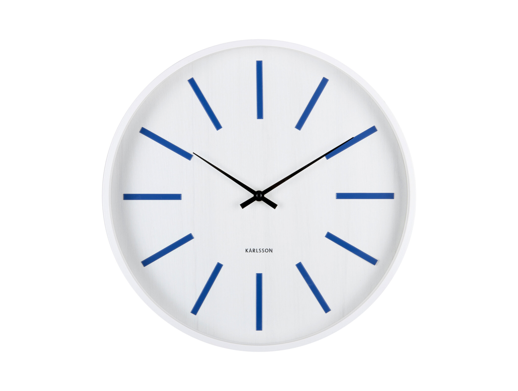 Karlsson - Wall Clock Arruga Retro - Wit - Ø40cm