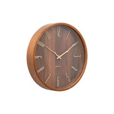 Karlsson - Wall Clock Rama - Bruin - Ø30cm