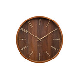 Karlsson - Wall Clock Rama - Bruin - Ø30cm