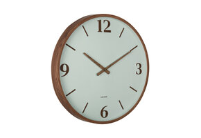 Karlsson - Wall Clock Detalle Large - Groen - Ø50,8cm