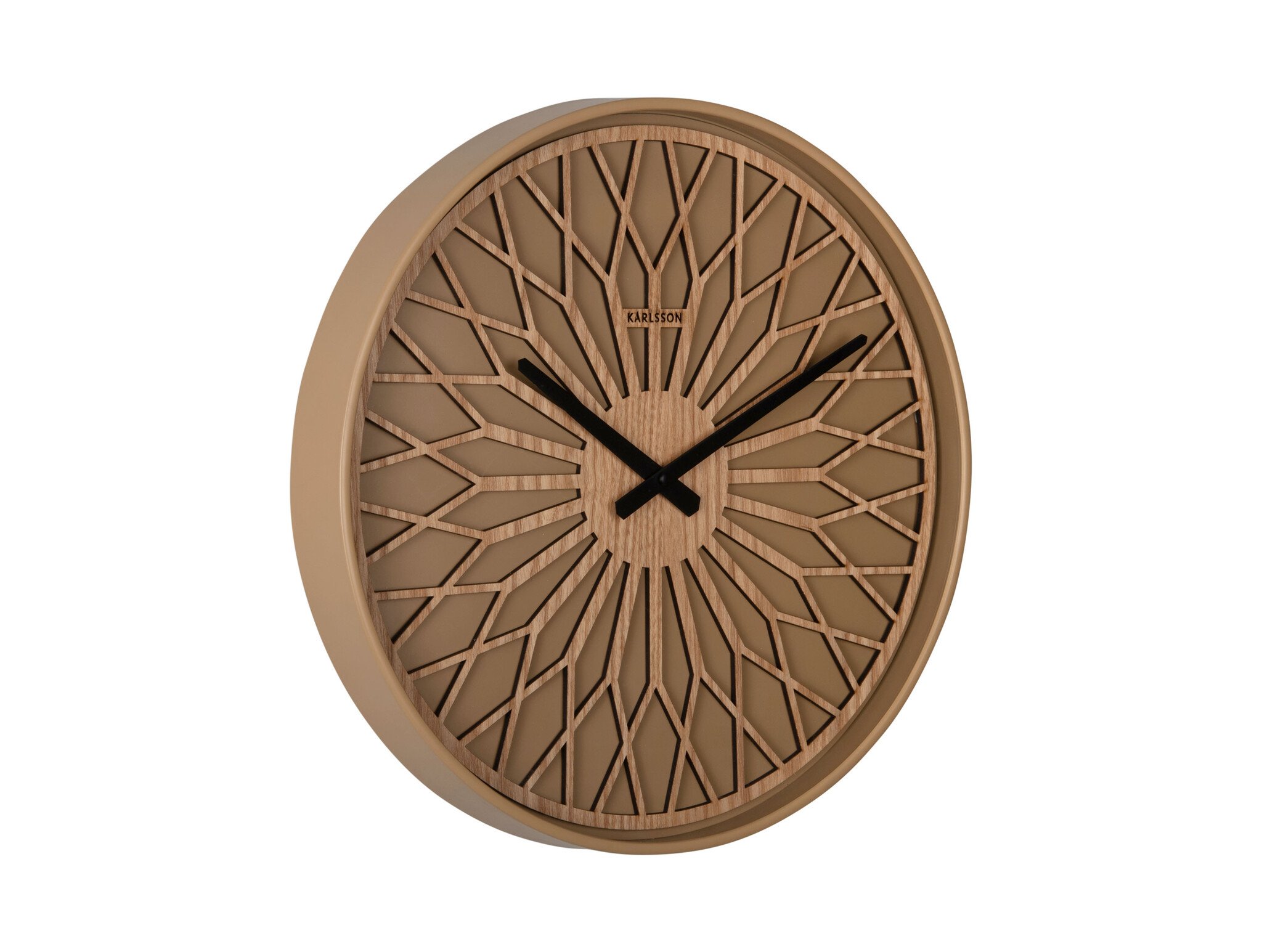 Karlsson - Wall Clock Girasol - Bruin - Ø40,6cm