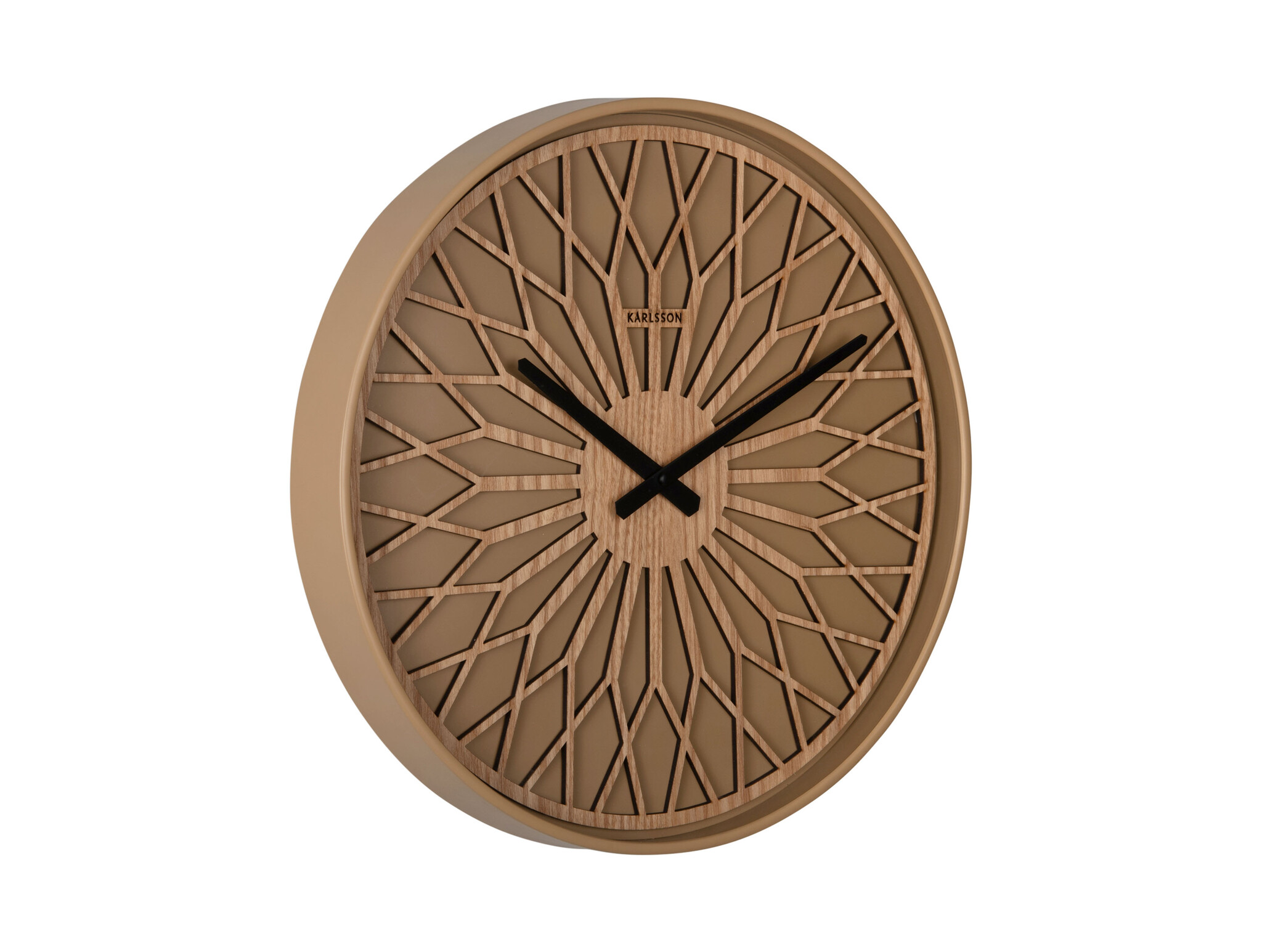 Karlsson - Wall Clock Girasol - Bruin - Ø40,6cm