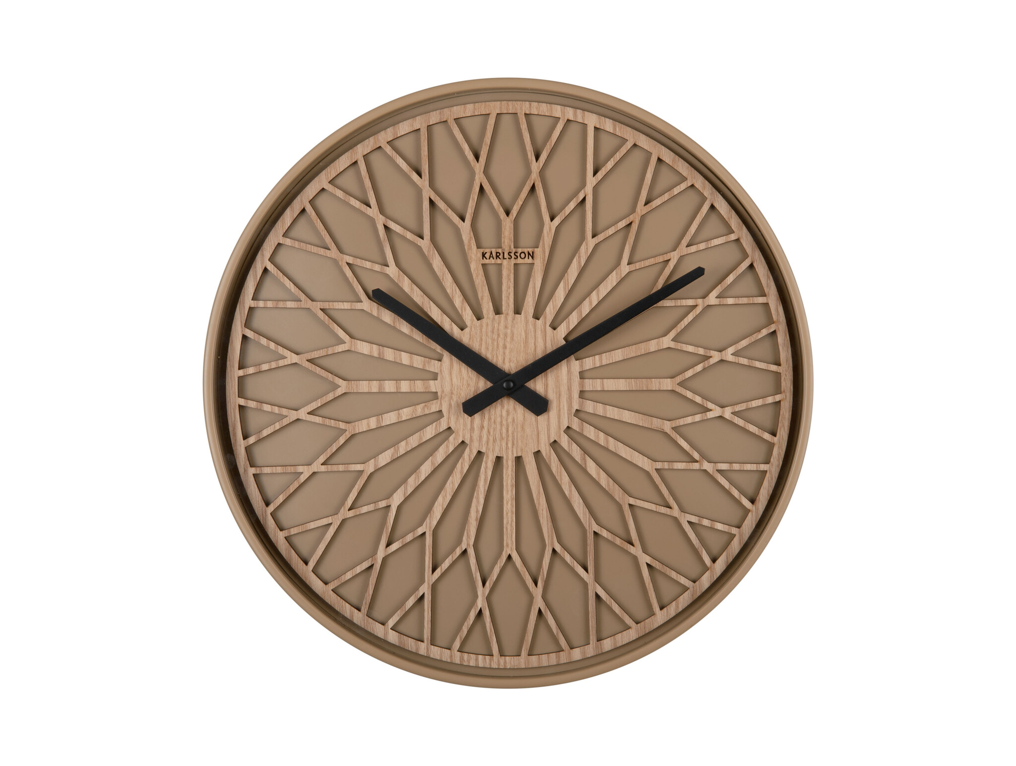 Karlsson - Wall Clock Girasol - Bruin - Ø40,6cm