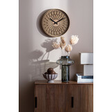 Karlsson - Wall Clock Girasol - Bruin - Ø40,6cm