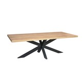 Starfurn - Eettafel Dakota - Bruin - 100x300x76 cm