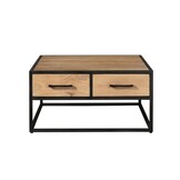 Starfurn - Salontafel Dakota - Bruin - 80x80x40 cm