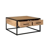 Starfurn - Salontafel Dakota - Bruin - 80x80x40 cm